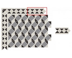 CUBIC BORDER 15.1x28  