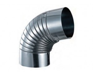 GALVANIZED ELBOW 110 OPEN  