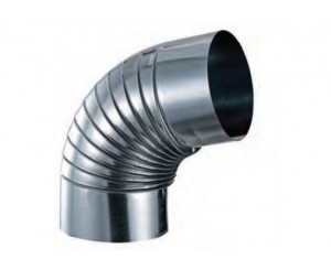 GALVANIZED ELBOW 120 OPEN  