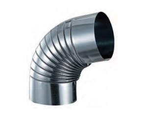 ELBOW GALVANIZED 250 OPEN  