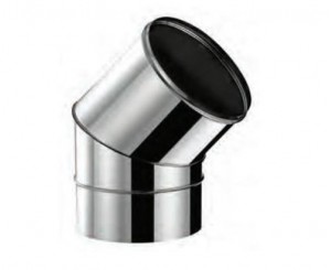  INOX ELBOW. 125x45º