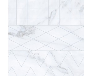 BRICK VELVET-GEO WHITE 33.15x33.15  