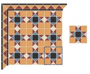 RICHMOND BLACK SHEET 30x30  