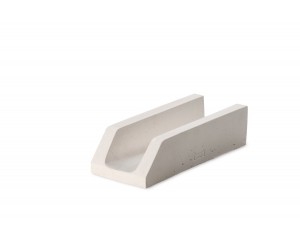GARGOLA CONCRETE GG-100 28x10x7x6 WHITE  