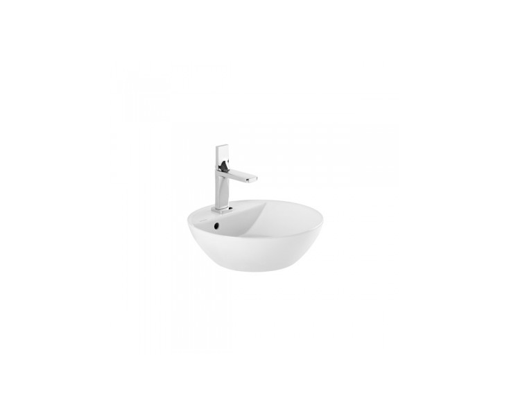 LAVABO SANLIFE S / WORKTOP 42Ø C / WHITE HOLE  