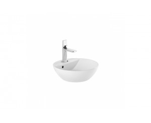 LAVABO SANLIFE S / WORKTOP 42Ø C / WHITE HOLE  