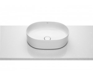 LAVABO INSPIRA ROUND S / WORKTOP 500x140 WHITE  