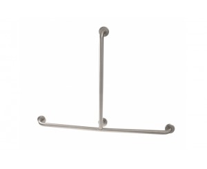 BAR SUPPORT NEW WCCARE PMR 120x85 CENTRAL STAINLESS BAR