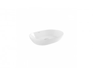 LAVABO SANLIFE OVAL 60x42 S / WHITE HOLE