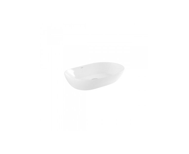 LAVABO SANLIFE OVAL 60x38 S / WHITE HOLE