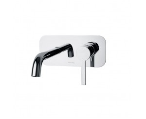 SINGLE LEVER RECESSED WASHBASIN DRAKO CHROME