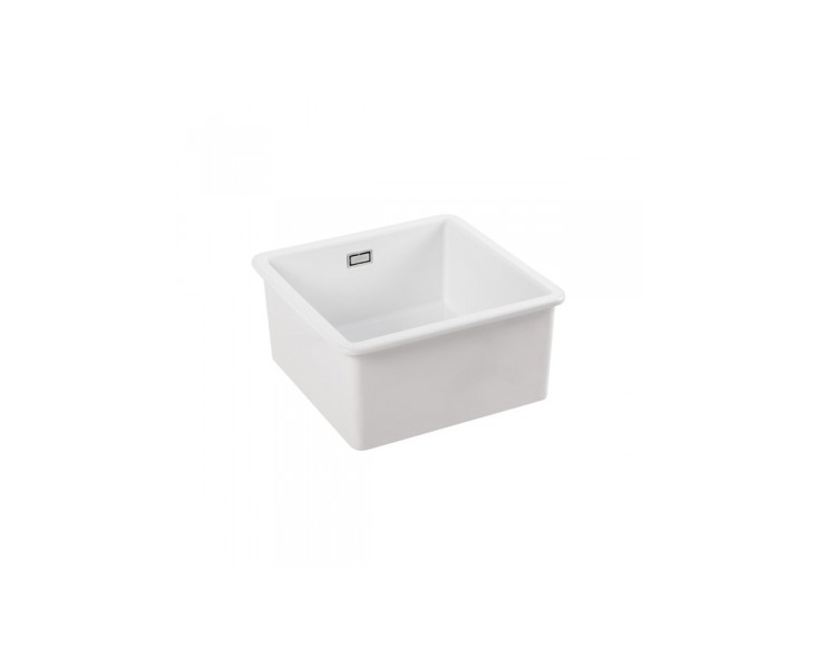 CERAMIC VALET SINK w/VALVE 46x46 1C WHITE