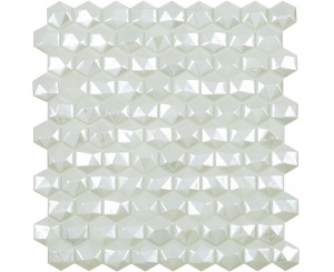 VIDREPUR GRESITE 350 / D DIAMOND WHITE HEX 35x35  