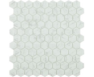 VIDREPUR GRESITE 4300H CARRARA GRAY ANTISLIP MT HEX 35x35  