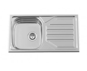 SINK OKIO LINE-78 FLAT 780x435 1C 1E INOX POLISHED  