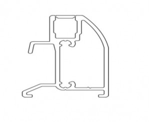 REF.V9762 WHITE BARS AT 6MTS. BEFORE 6645 1UD OF 100cm.  