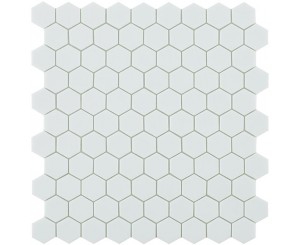 VIDREPUR GRESITE 910H MATT WHITE HEX 35x35  