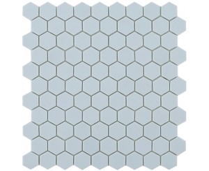 VIDREPUR GRESITE 925H MATT LIGHT BLUE HEX 35x35