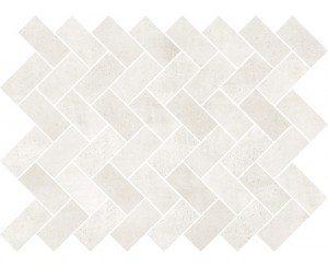 MOSAICO SPIGA BOREAL WHITE 34x25  