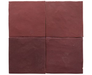 ZELIJ BORDEAUX 10x10  