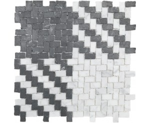 MOSAICO WALES WHITE 27x27  