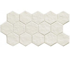 MUSE HEX WHITE 26.5x51  