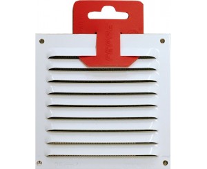WHITE ALUMINUM GRILL 10x10 C / MOSQ. C / HOOK