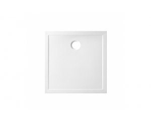 STEPIN PORCELAIN SHOWER TRAY 080x80x3 WHITE  