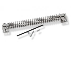 SPRING DOOR SPIRAL DOOR 200MM NICKEL  