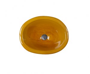 FERRES SINK LAVABO VIDRIADO CABRERA 52-YELLOW 48x38  