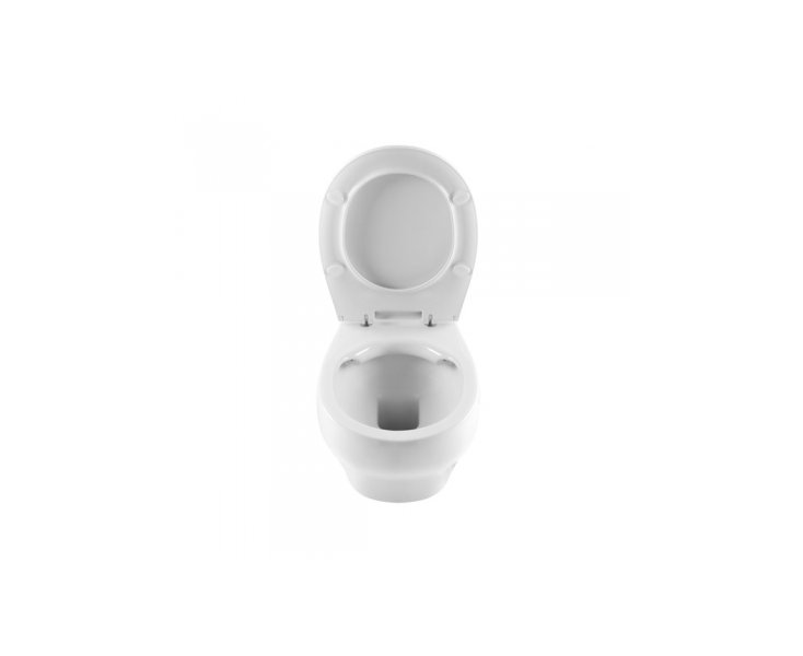 SUSPENDED SANPROJECT CUP HIDDEN RIMFLUSH WHITE FIXATION  