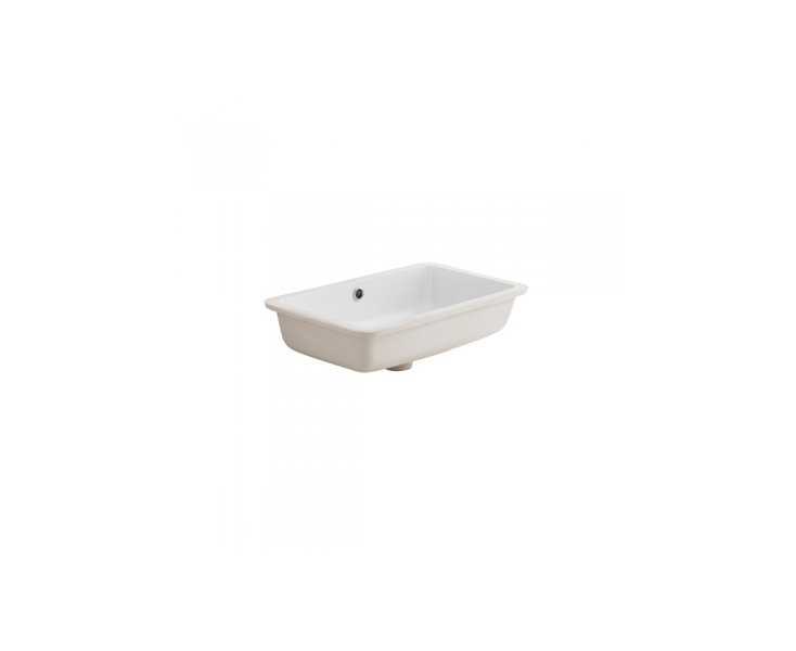 LAVABO AGRES B / COUNTERTOP 535x340 S / WHITE HOLE