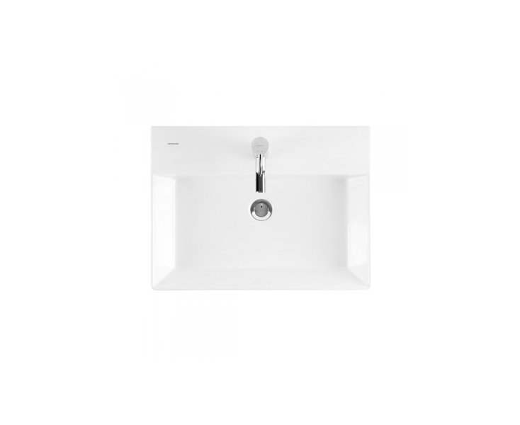 LAVABO NOVELDA PLUS S / WORKTOP-MURAL 60x45 C / WHITE HOLE