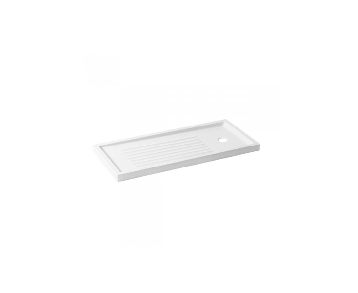 PIANO ACRYLIC SHOWER TRAY 160x75x3.5 WHITE  