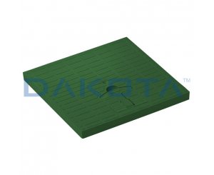 PVC COVER WITHOUT FRAME 40x40 GREEN WITH HANDLE