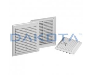 RECTANGULAR PVC GRILLE 145x145 ABS