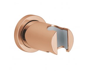 FIXED MURAL SHOWER SUPPORT C / FLORON COPPER  