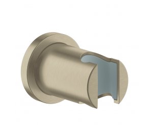 FIXED MURAL SHOWER SUPPORT C / FLORON NICKEL BRUSHED  