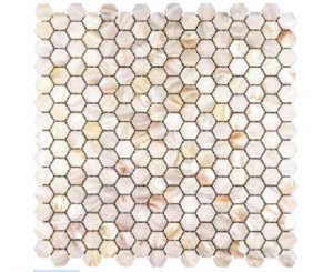 MOSAICO CORAL HEXAGON 30x30