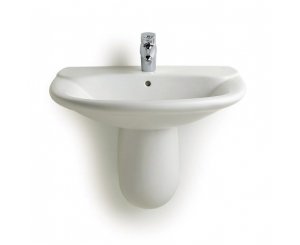 LAVABO GIRALDA MURAL 63x50.5 BL.