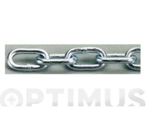 OVAL CHAIN ZINC COATED 3.0 MM  