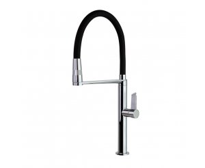 SINGLE LEVER MAGNET SINK CYLINDRICAL FLEXIBLE SPOUT CHROME