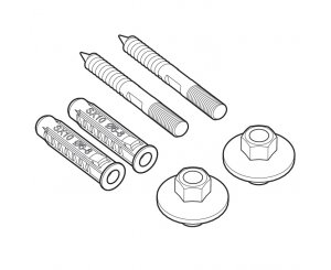 LAVABO FIXING SET