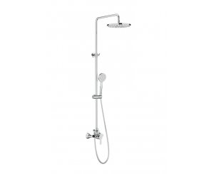 SHOWER SET L20 HEIGHT ADJUSTABLE CHROME  