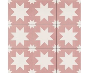 FIRED STAR PINK C2 20x20  