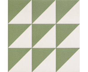 FIRED MIDDLE GREEN C2 20x20  