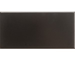 MANHATTAN PLAIN MATT BLACK 7.5x15  