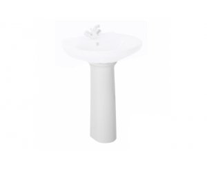 PEDESTAL BENISSA WHITE  