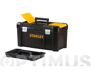 ESSENTIAL BLACK POLYPROPYLENE TOOL BOX 48,2x25,4