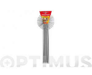 DEHOLLINADOR KIT WITH RODS AND STEEL HEDGEHOG 250MM OFFER